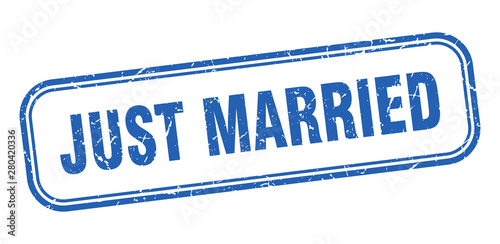 just married