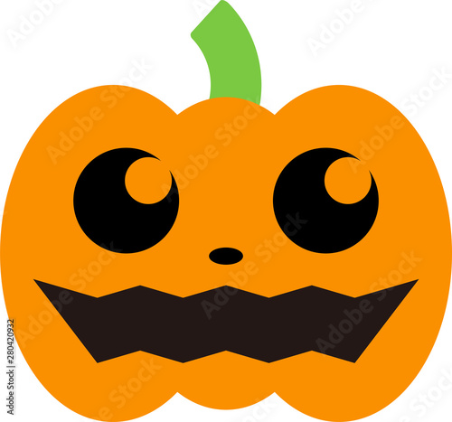 ハロウィンパンプキンイラスト