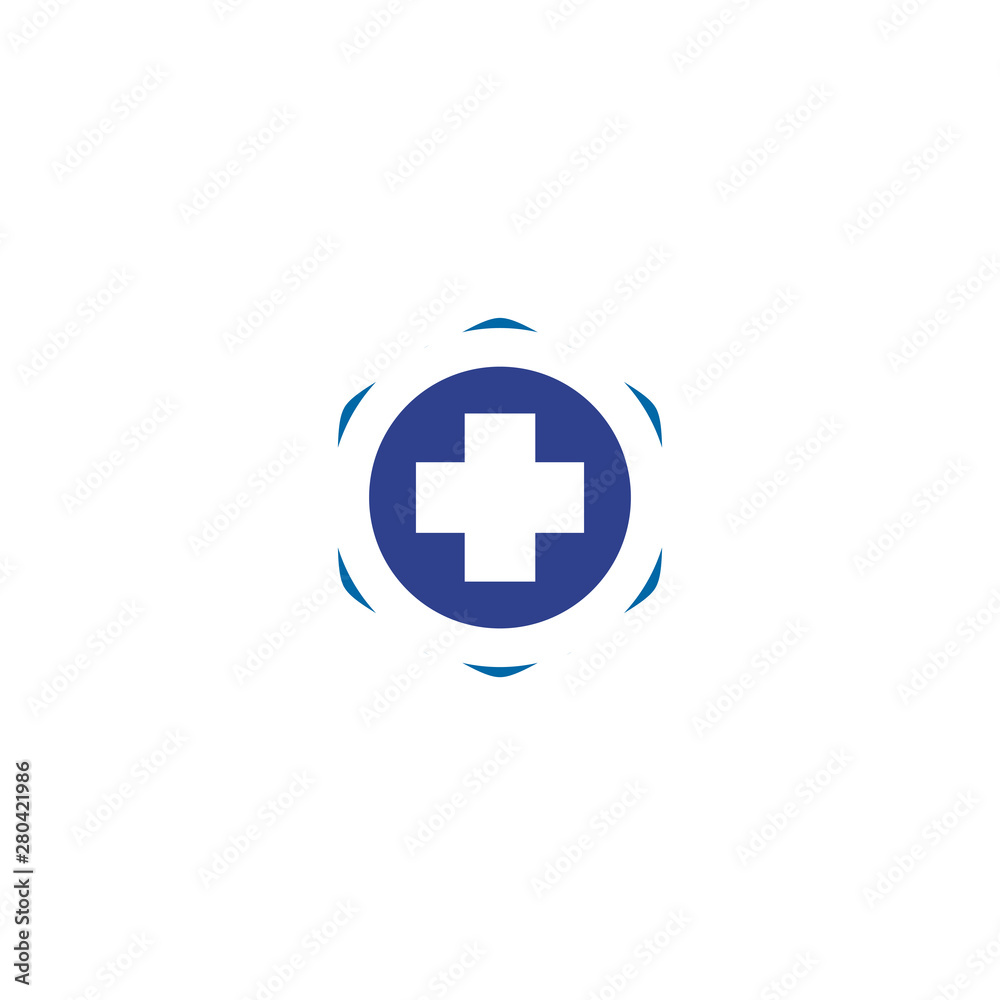 Medical and health care logo design vector template Medical and health care logo design vector template