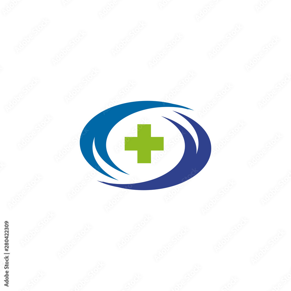 Medical and health care logo design vector template Medical and health care logo design vector template