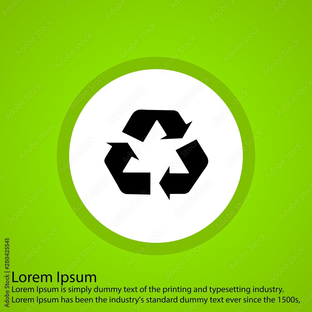 Obraz premium Refresh icon for your project