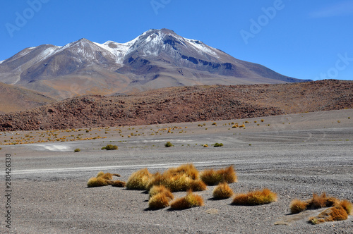 travel bolivia andes region and la paz to potosi lagunas and isla de soll on titicaca lake photo