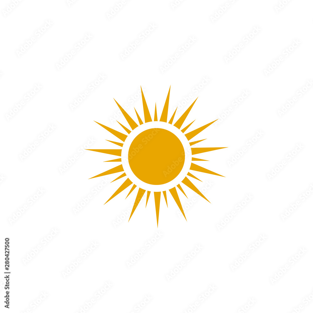 Sun logo design inspiration vector template Sun logo design inspiration vector template