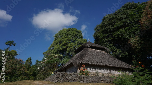 Traditional house village in Indonesian
