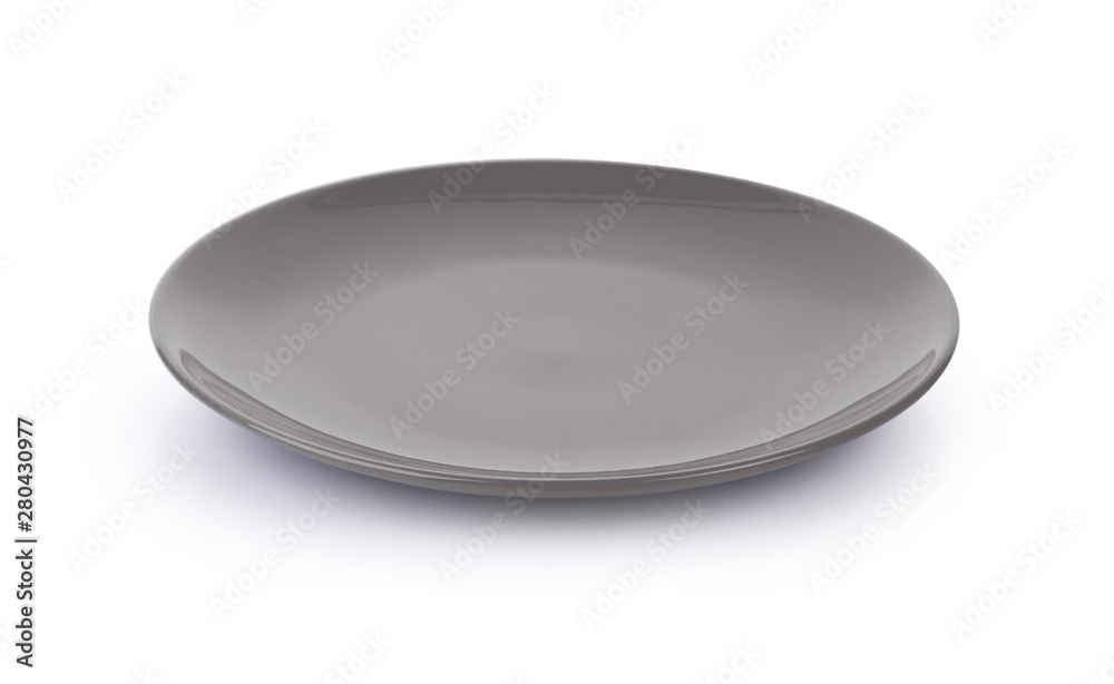 plate isolated on white background plate isolated on white background
