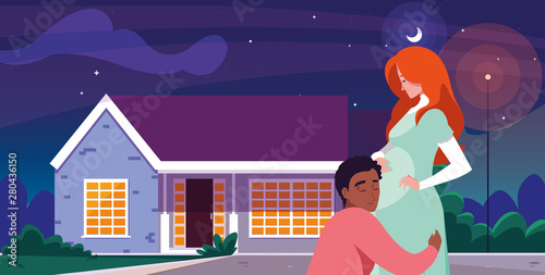 couple pregnancy and maternity design