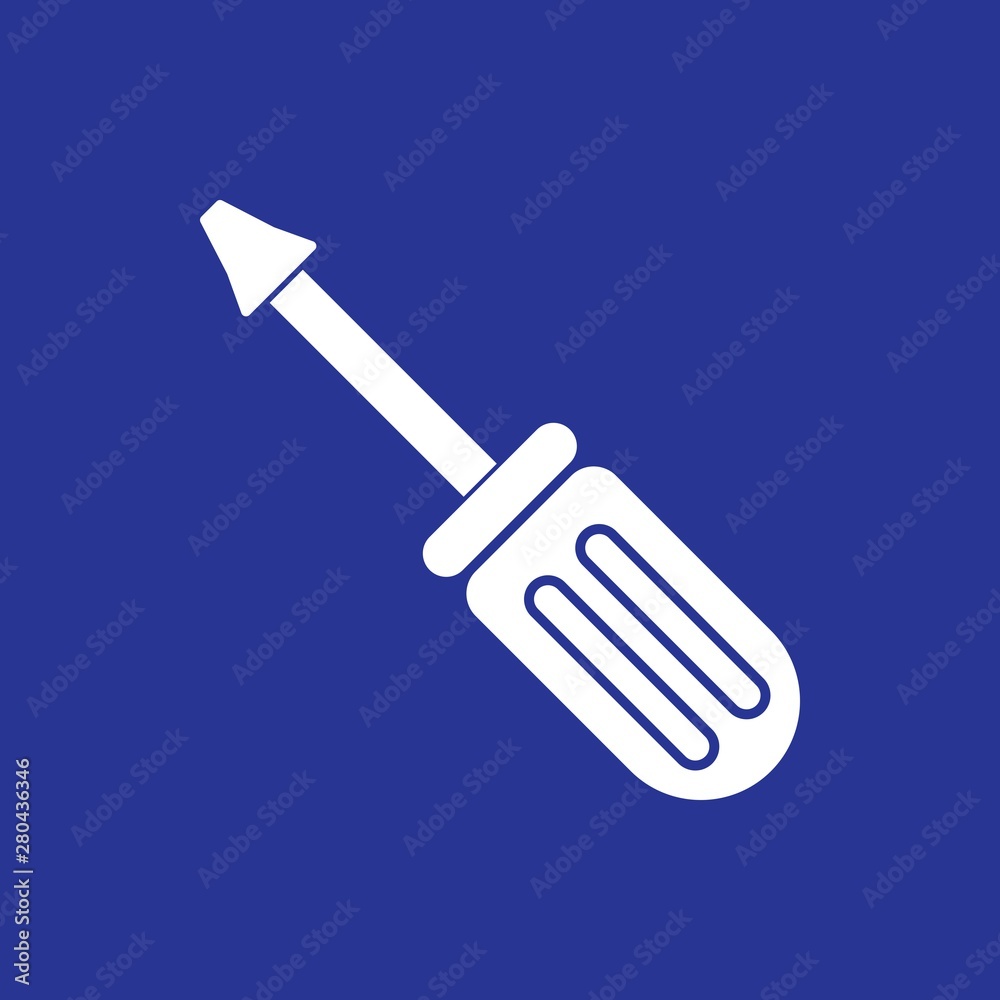 Screw Driver icon for your project Screw Driver icon for your project