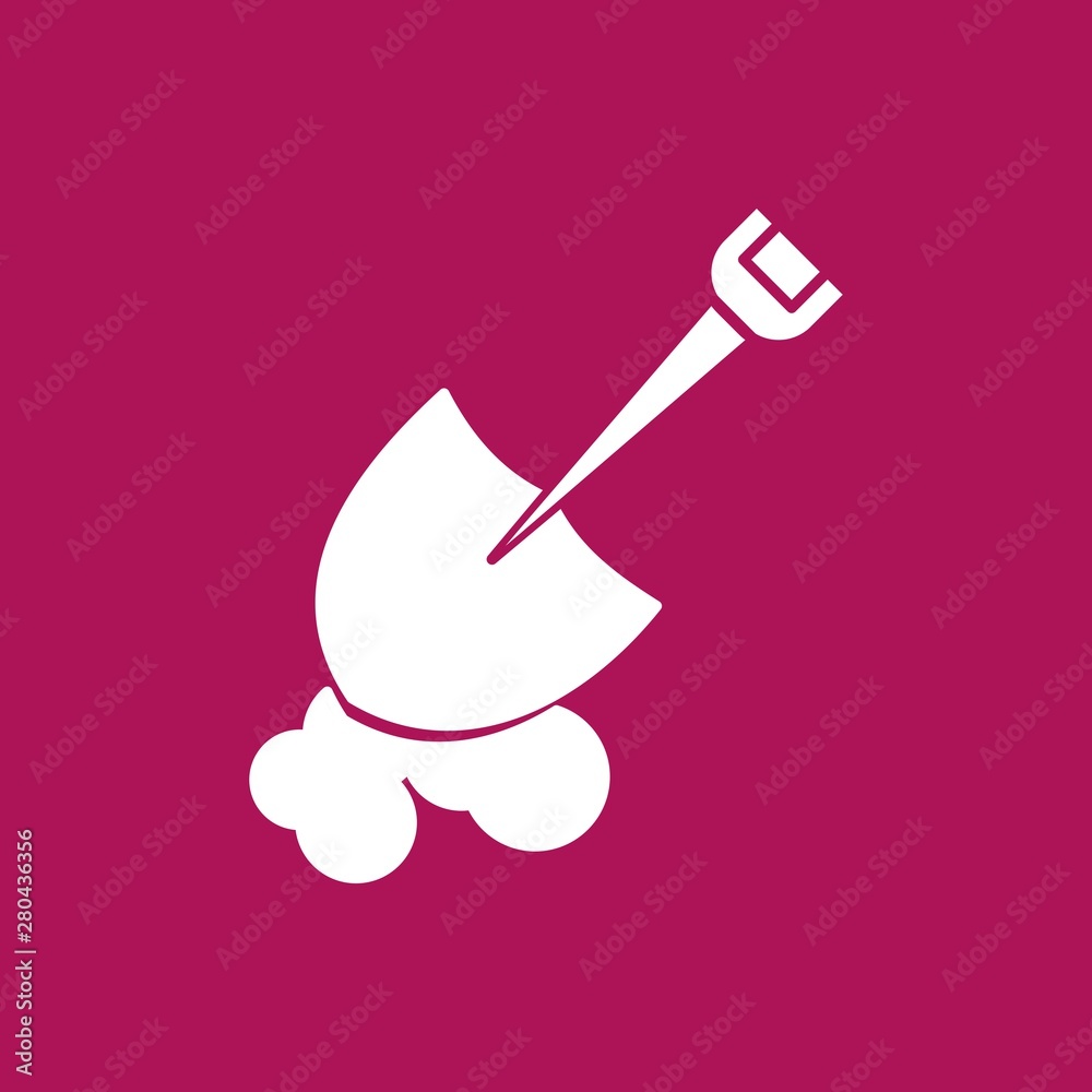 Shovel icon for your project Shovel icon for your project