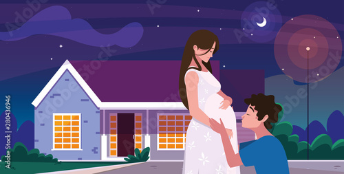 couple pregnancy and maternity design