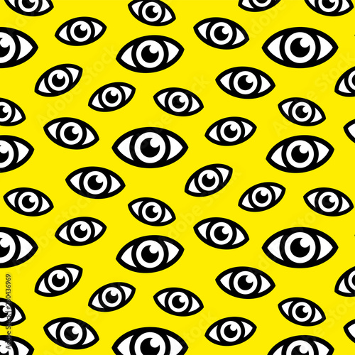Seamless Eye Pattern