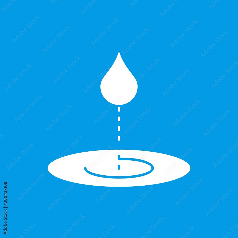 Water Droplet icon for your project Water Droplet icon for your project