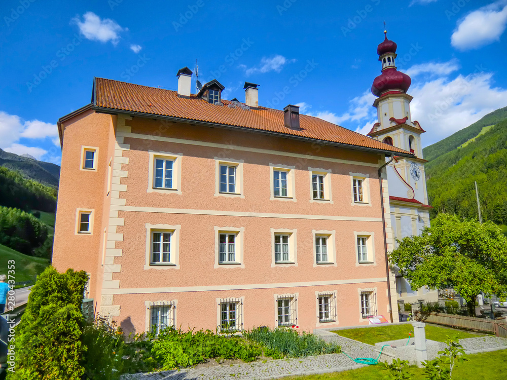 San Giovanni in Valle Aurina, Sankt Johann in Ahrntal, South Tirol, Alto Adige, Italy, Europe, Country of Birth of Josef Georg and Johann Baptist Oberkofler