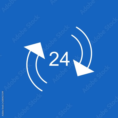 Free Download 24 Hour Service icon for your project - GFXLoad