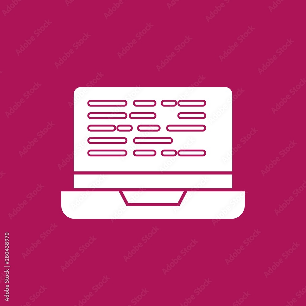 Laptop icon for your project Laptop icon for your project