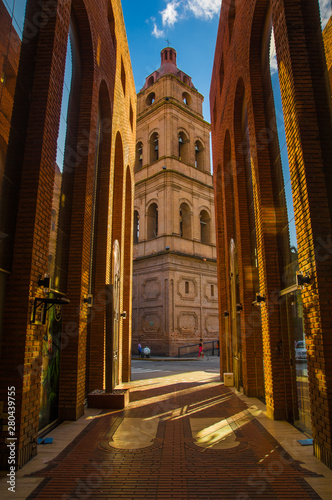Old Town view, Santa Cruz de la Sierra, Bolivia.