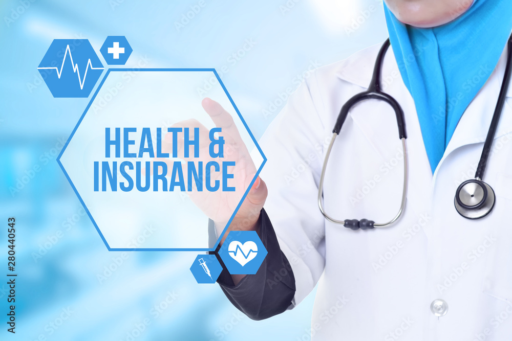 Doctor over blue clinic background. Medical and Healthcare Concept. Doctor over blue clinic background. Medical and Healthcare Concept.
