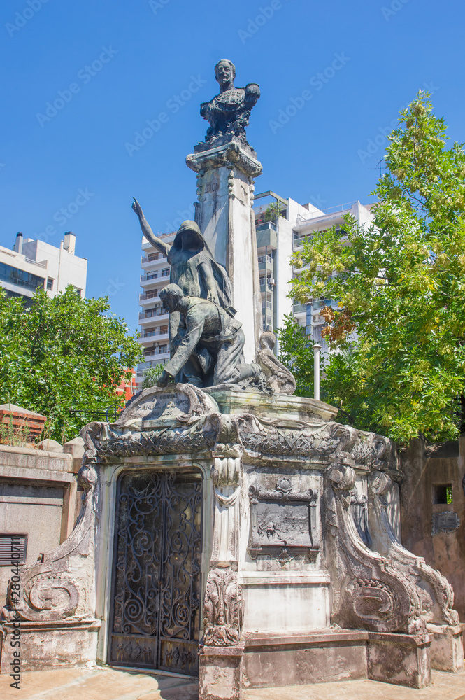 Recoleta Cemetery, the most important and famous cemetery in Argentina.