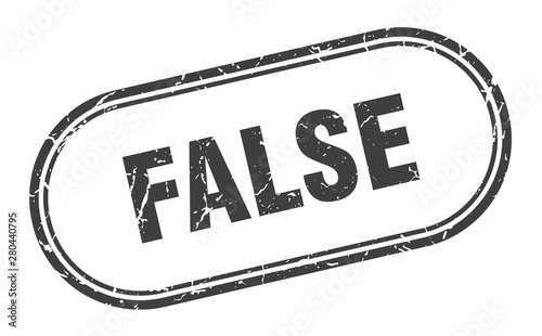 false