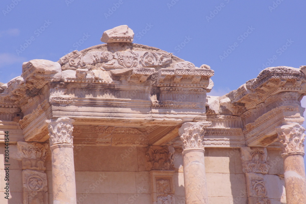Efez Biblioteka Celsusa - obrazy, fototapety, plakaty 