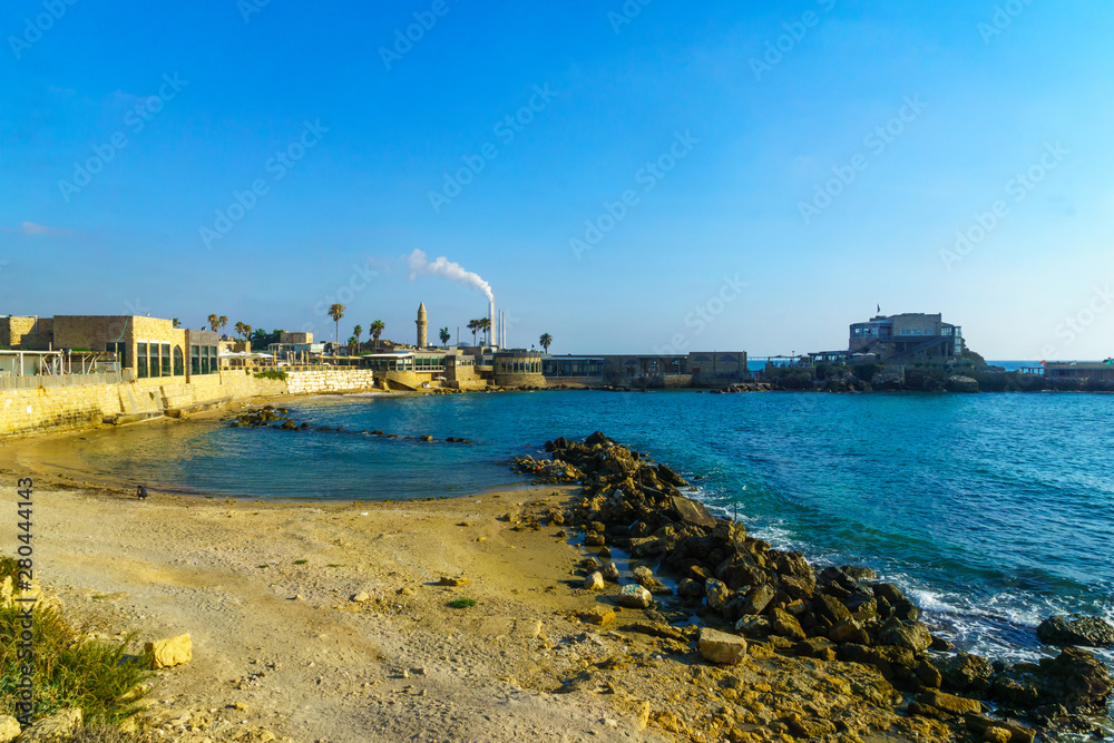 Old port (Roman Era), in Caesarea National Park