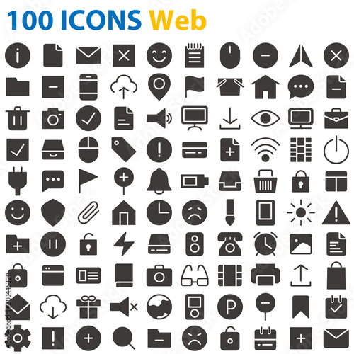 100 ICONS Web