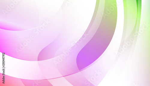 Colored Illustration In Wave Style With Gradient. For Your Design Wallpaper  Presentation  Banner  Flyer  Cover Page  Landing Page. Colorful Vector Illustration.