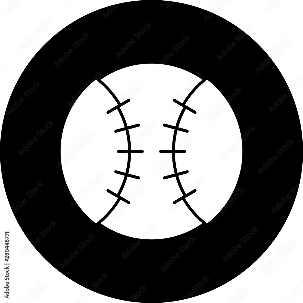 Baseball icon for your project Baseball icon for your project