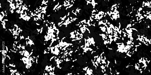 Black and white grunge texture seamless. Abstract monochrome background. Dirty covered with a chaotic pattern on the surface. Vintage old wall in scratches and scuffs.