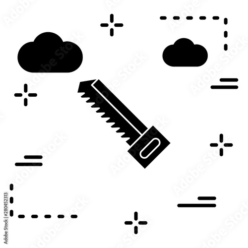  Handsaw icon for your project