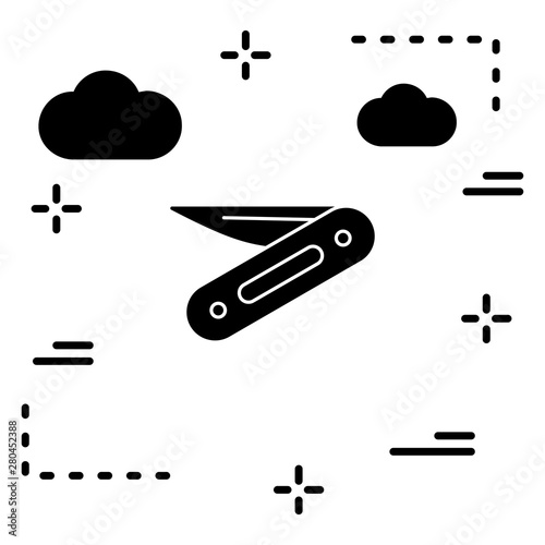  Penknife icon for your project