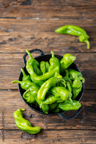 Sweet Italian green pepper