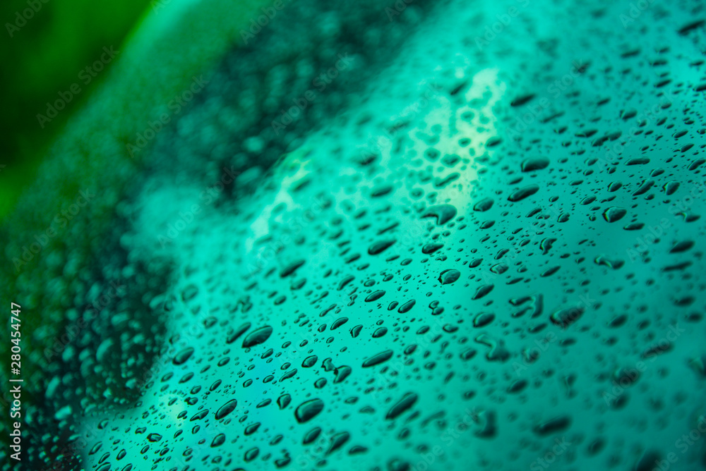 Water drop on transparent background. all shades of blue Water drop on transparent background. all shades of blue
