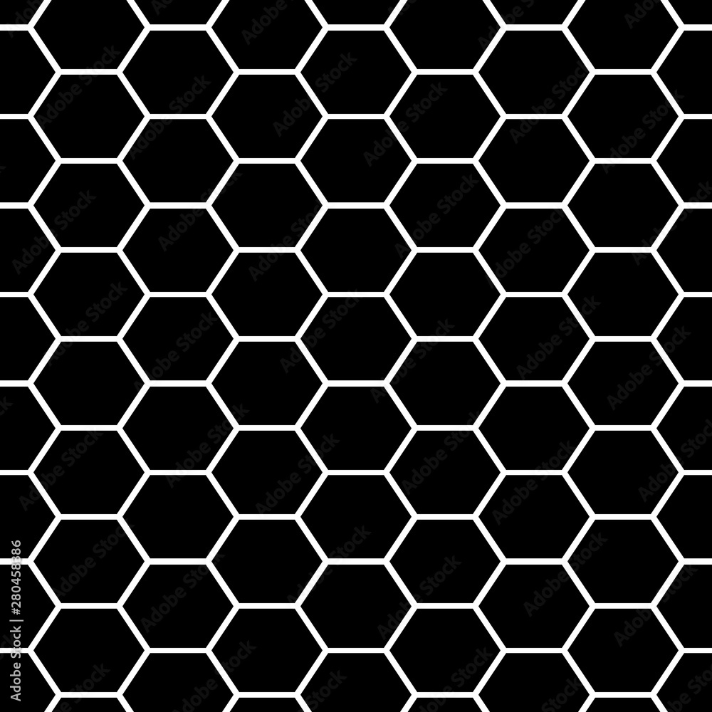 Seamless vector honeycomb hexagon pattern. Seamless vector honeycomb hexagon pattern.