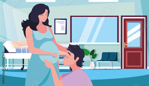 couple pregnancy and maternity design