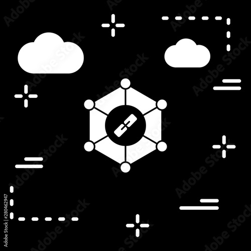 Link Building icon for your project