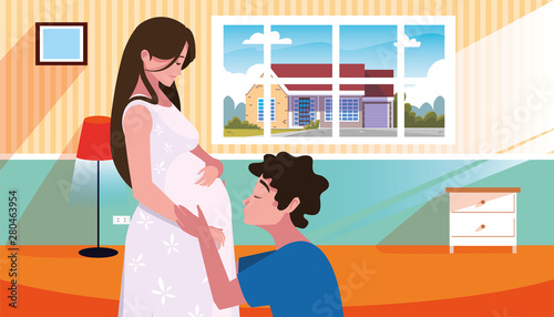couple pregnancy and maternity design