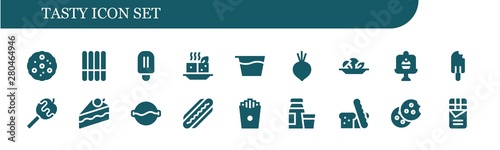 tasty icon set