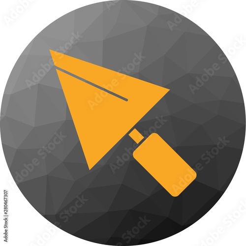 Trowel icon for your project