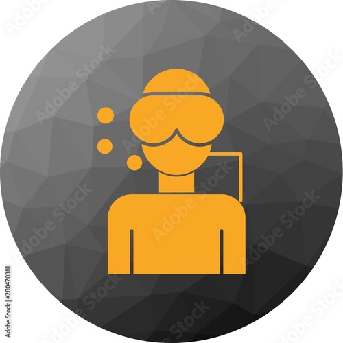 Scuba Diver icon for your project