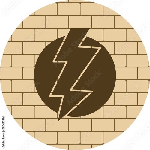 Lightening  icon for your project