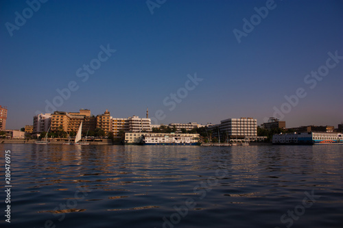 River Nile in Egypt. Life on the River Nile © Elizaveta