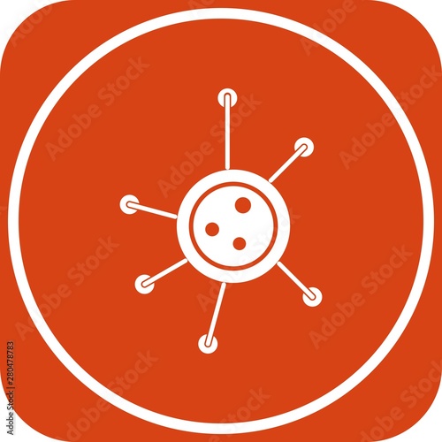 Virus icon for your project