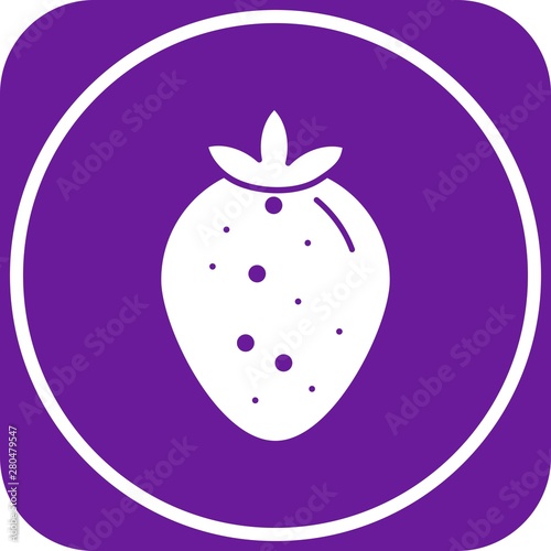 Strawberry icon for your project