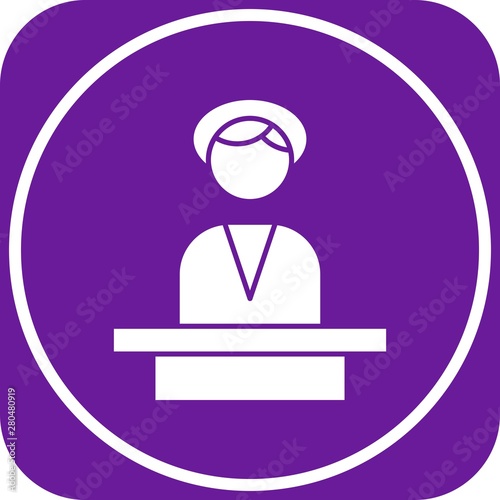  Spa Receptionist icon for your project