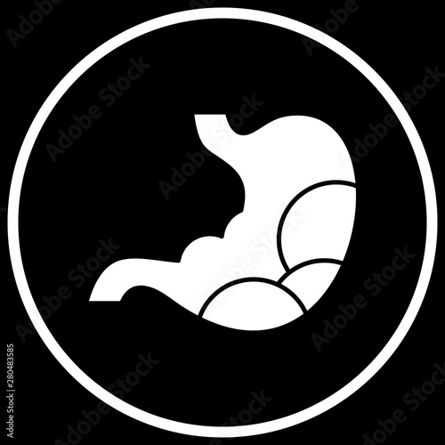 Stomach icon for your project