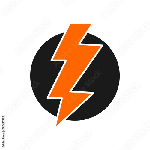 Lightening icon for your project Free Download Lightening icon for your project - GFXLoad