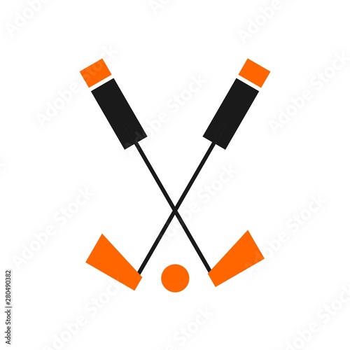 - Hockey stick icon for your project