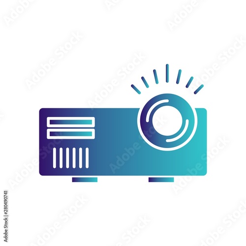 Movie maker icon for your project