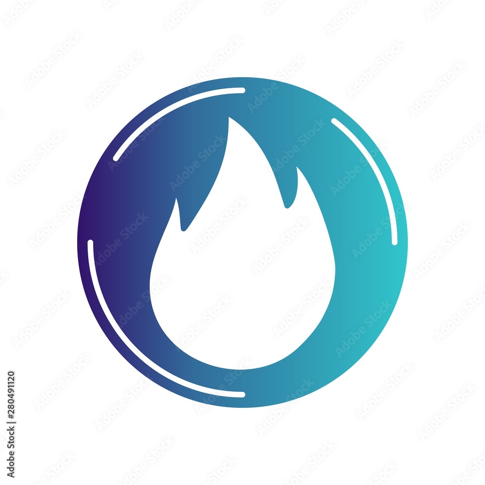 Flame icon for your project