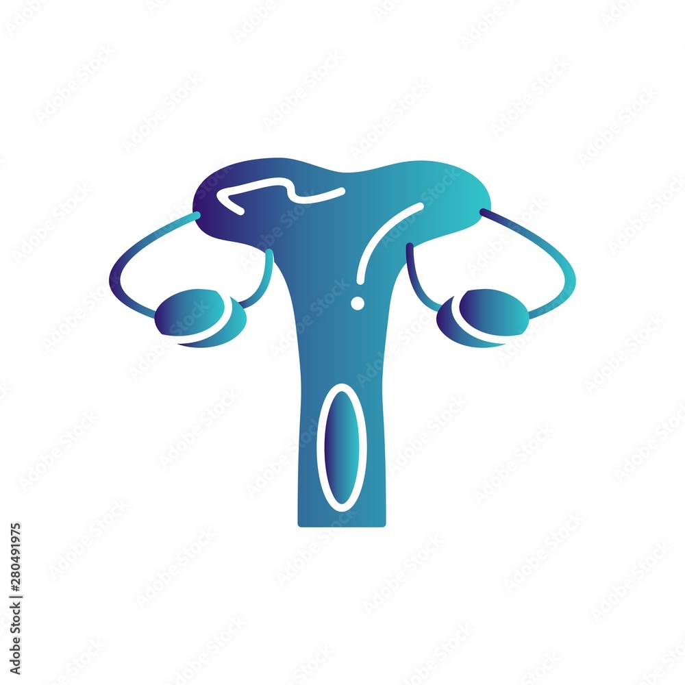 Obraz premium Female Reproductive Syst icon for your project